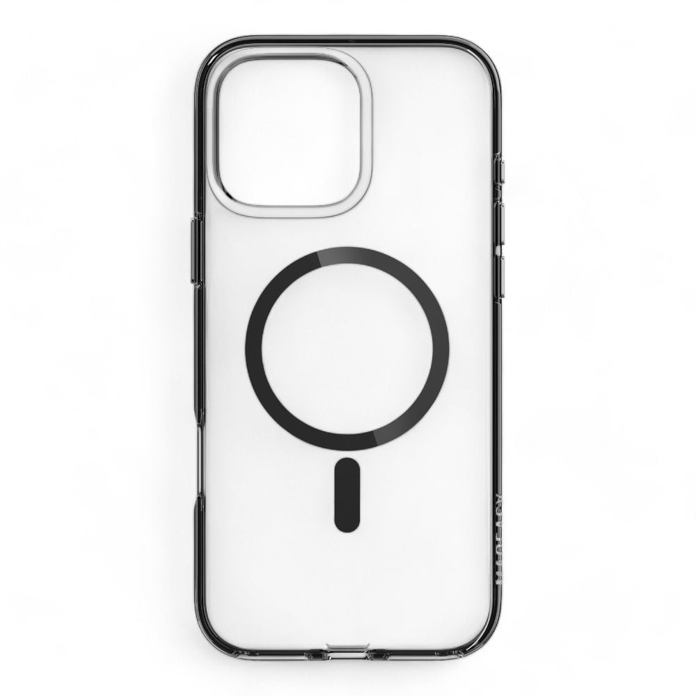 Estuche MagEasy Skin iPhone 16 Pro Bright M Never Yellowing Shockproof Clear Case Color Gris Ceniza/gris Claro — foto 3