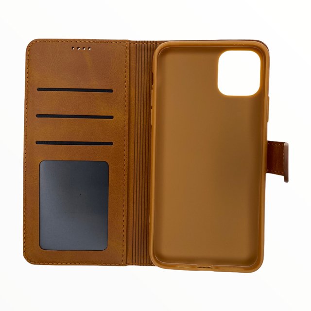 Estuche Cartera LC Imeeke Folio para iPhone 11 Pro Max - Café — foto 3