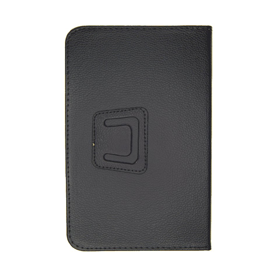 Estuche Clásico Genérico Folio Cuerina 7 / 8 Inch con Empaque Color Negro