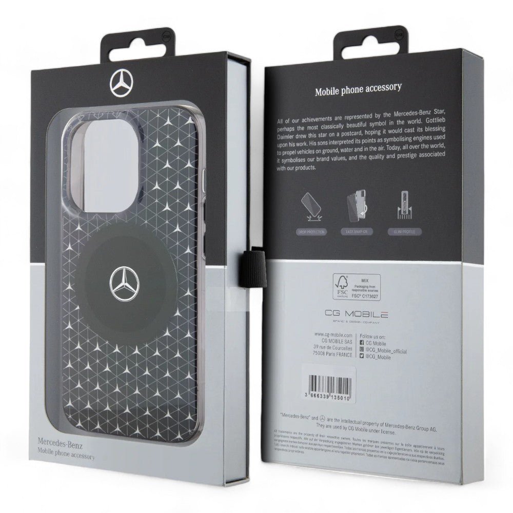 Estuche Mercedes-Benz MagSafe iPhone 15 - Negro — foto 4
