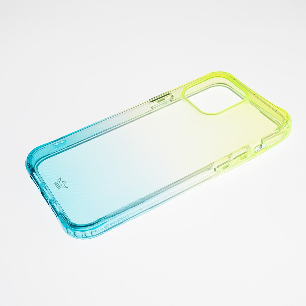Estuche Clásico El Rey Marco Degrade iPhone 14 Pro Max Verde/Turquesa — foto 4