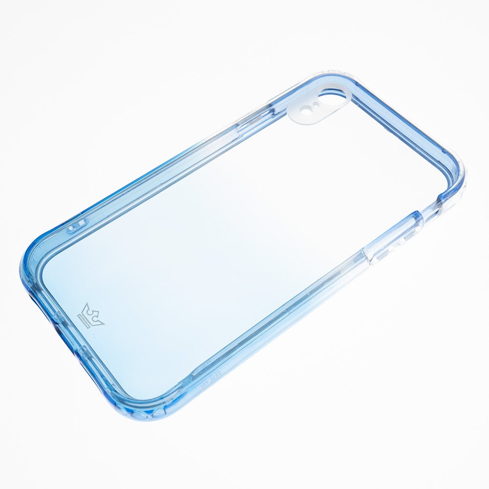 Estuche Clásico El Rey Marco Degrade de Apple iPhone Xr Color Celeste — foto 2