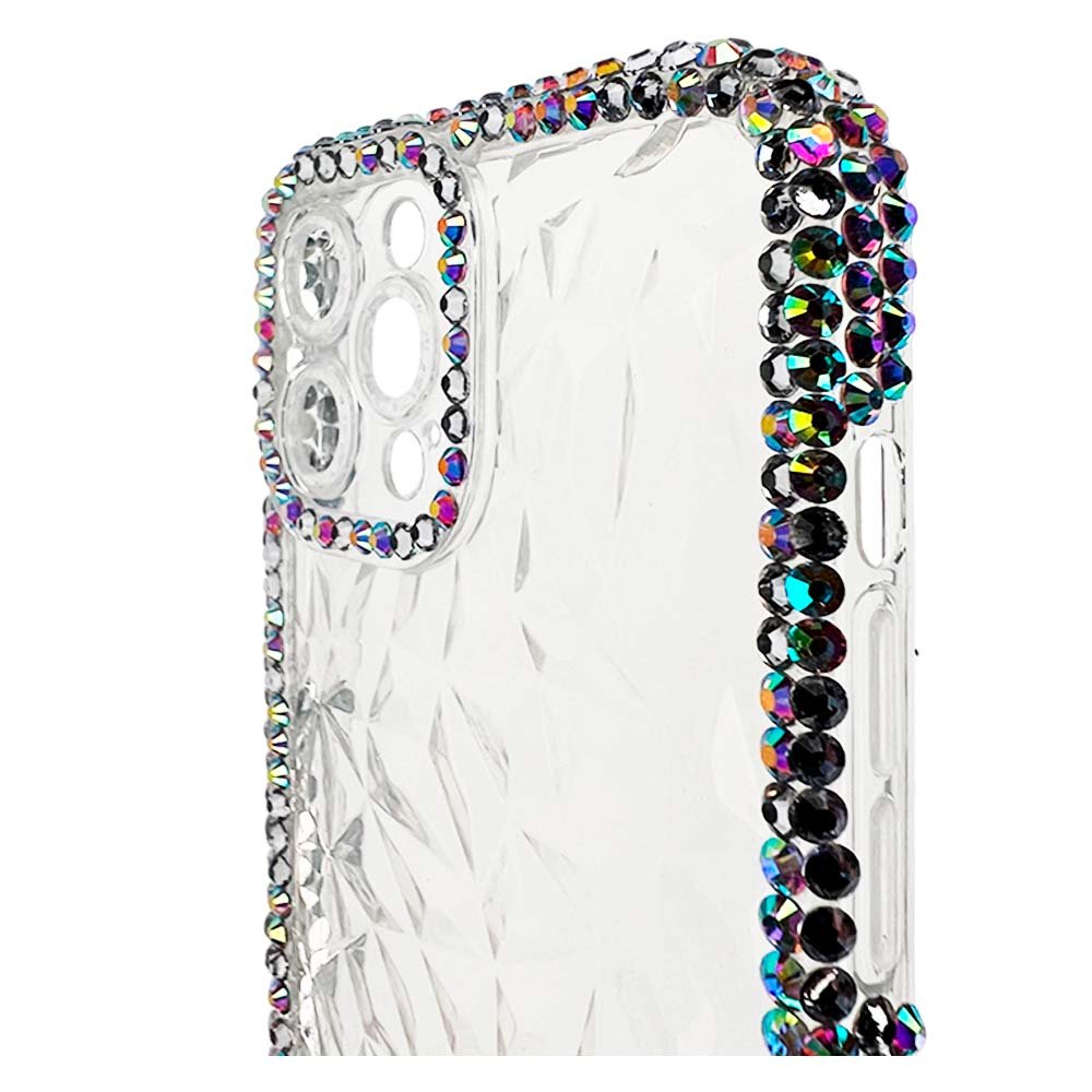 Estuche El Rey Marco iPhone 14 Pro Max - Transparente con Diamantes — foto 3