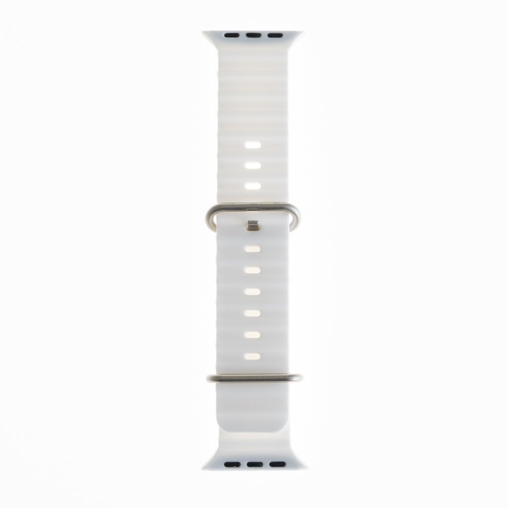 Accesorio El Rey Pulsera Silicon Ocean 42 / 44 / 49 Mm Blanco — foto 3