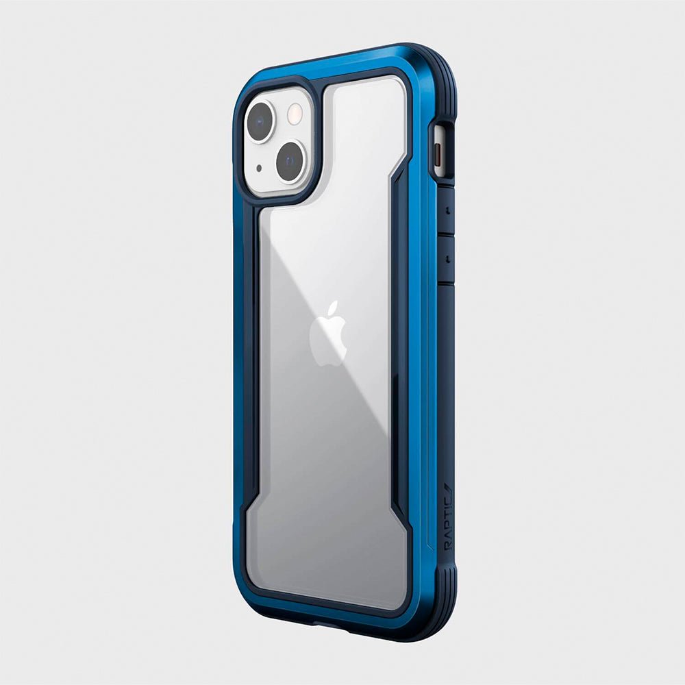 Estuche X-doria Raptic Shield Pro para iPhone 13 - Azul