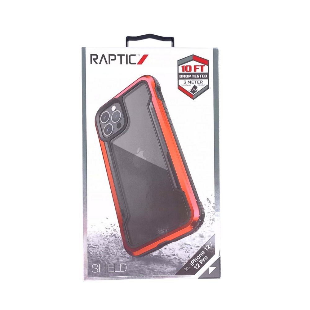 Estuche Protección Xdoria Raptic Shield For Apple iPhone 12 , iPhone 12 Pro Color Rojo