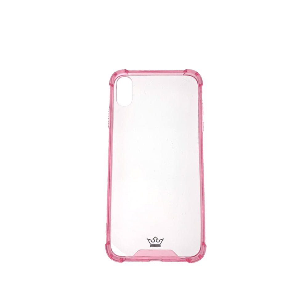 Estuche Protección El Rey Hard Case Reforzado Apple iPhone Xr Color Rosado