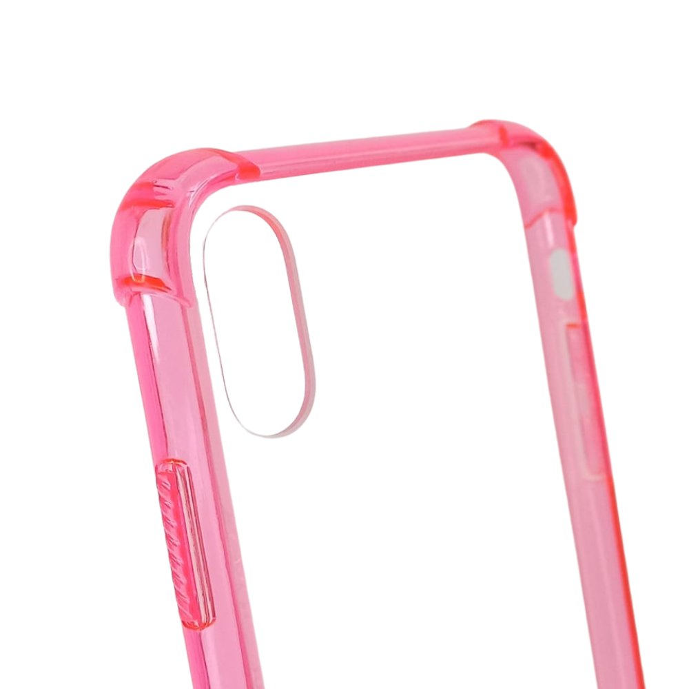 Estuche Protección El Rey Hard Case Reforzado Apple iPhone Xs Max Color Rosado — foto 2