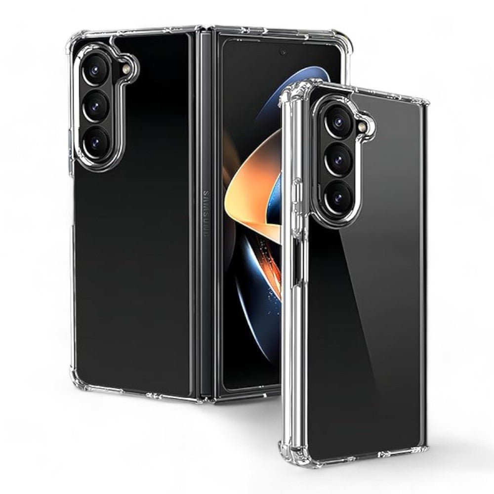 Estuche Protección El Rey Hard Case Samsung Z Fold 5 Color Transparente — foto 2