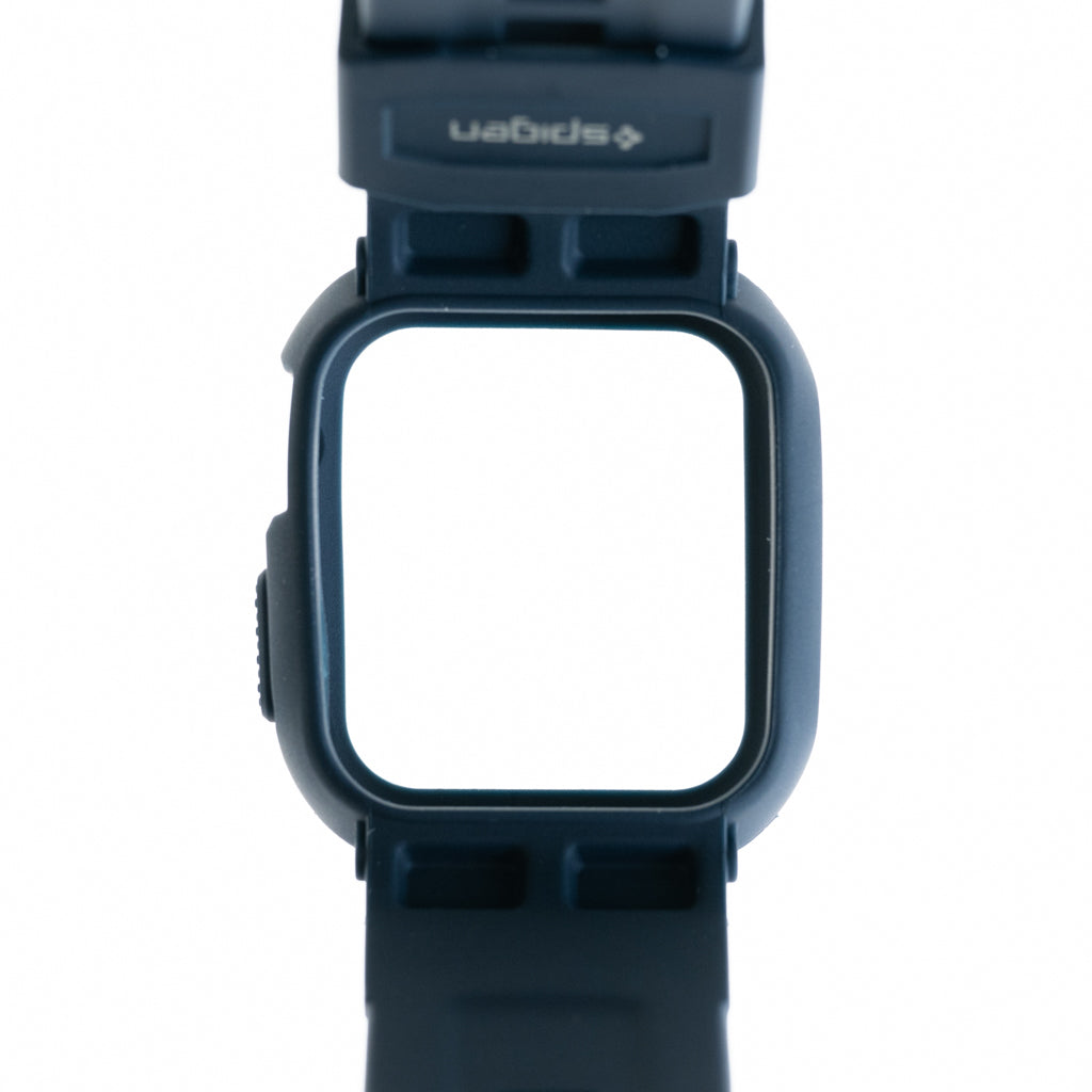 Estuche Spigen Rugged Armor Pro (bumper y Pulsera) 40 Mm 41 Mm Color Azul — foto 5