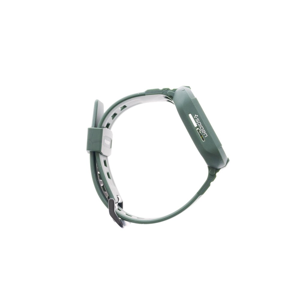 Estuche Spigen Rugged Armor Pro (bumper y Pulsera) 40 Mm 41 Mm Color Verde Musgo — foto 2
