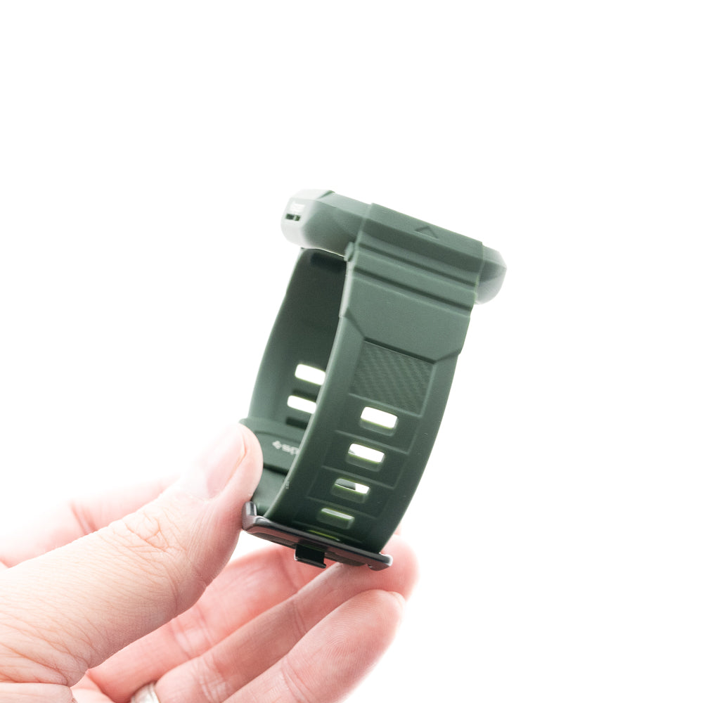 Estuche Spigen Rugged Armor Pro (bumper y Pulsera) 40 Mm 41 Mm Color Verde Musgo — foto 6