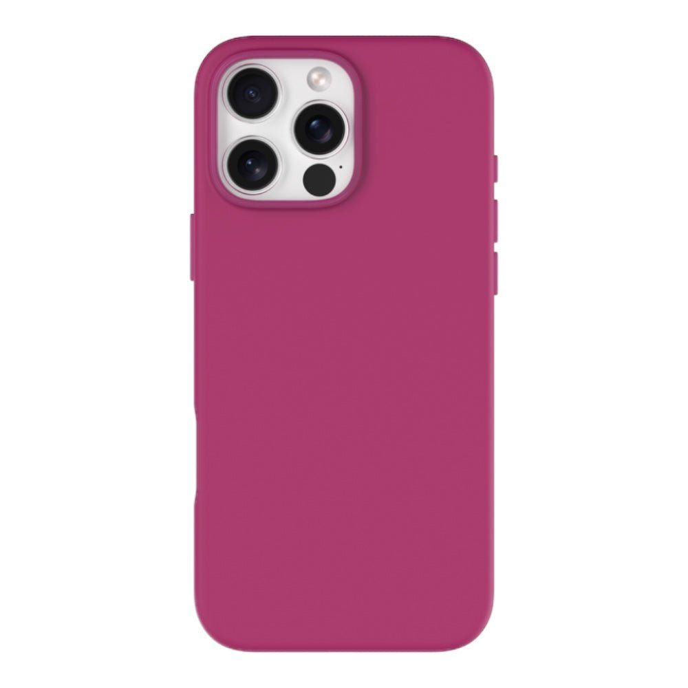 Estuche Devia Skin iPhone 16 Pro Max Nature Series Silicone Magnetic Case Color Rosado Suave