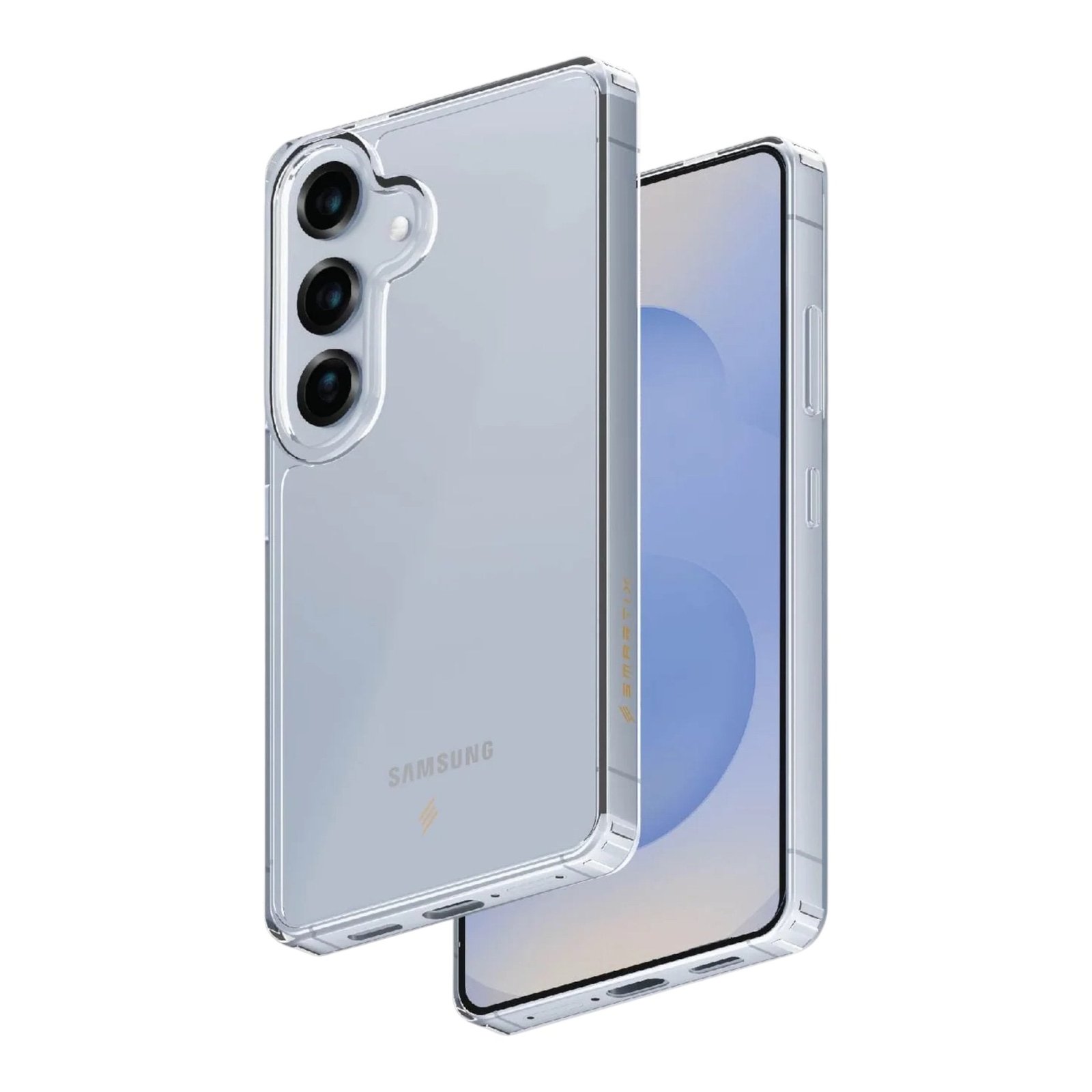 Estuche El Rey Botones Gris Color Transparente Samsung S25 PLUS
