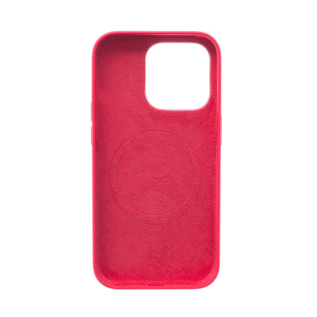 Estuche MagSafe el Rey Silicon Case MagSafe Apple iPhone 14 Plus Color Rojo — foto 2