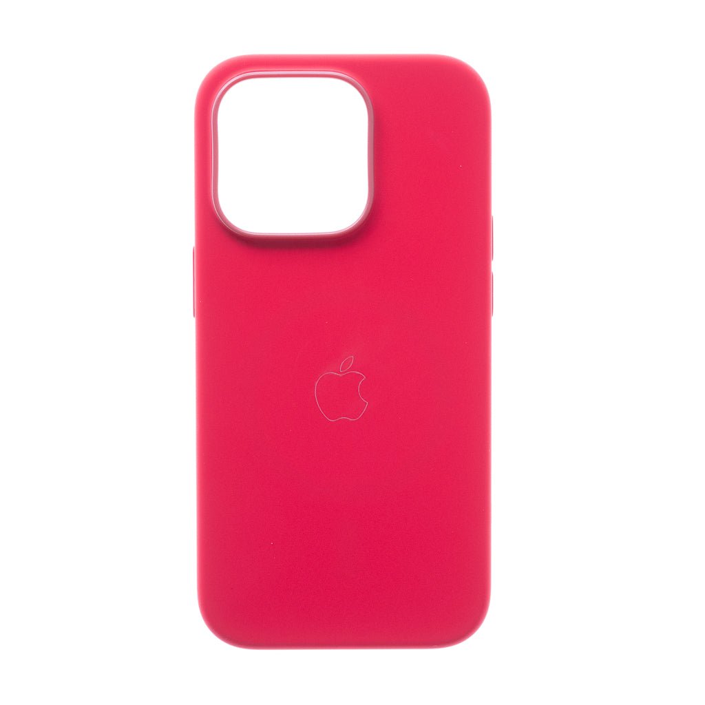Estuche MagSafe el Rey Silicon Case MagSafe Apple iPhone 14 Pro Color Rojo