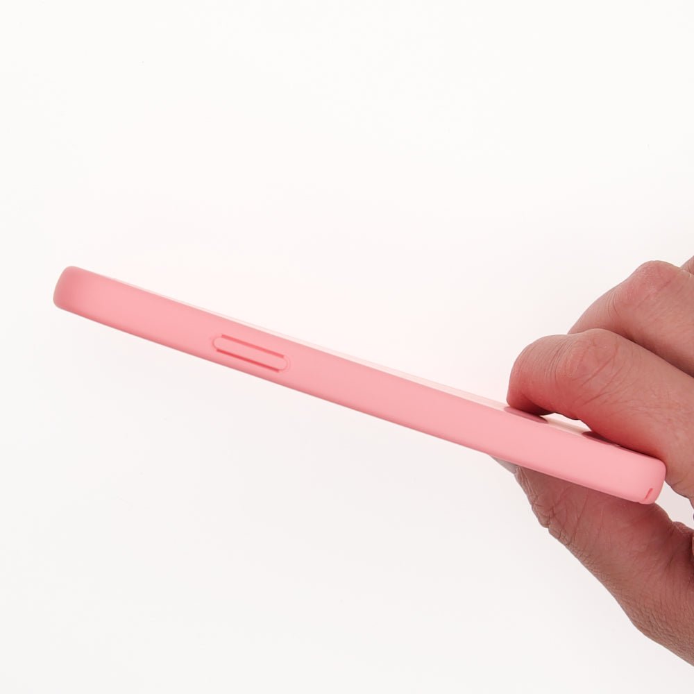 Estuche Silicon El Rey Silicon Apple iPhone 12 Pro Max Color Rosado — foto 2