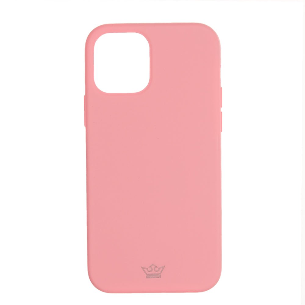 Estuche Silicon El Rey Silicon Apple iPhone 12 Pro Max Color Rosado