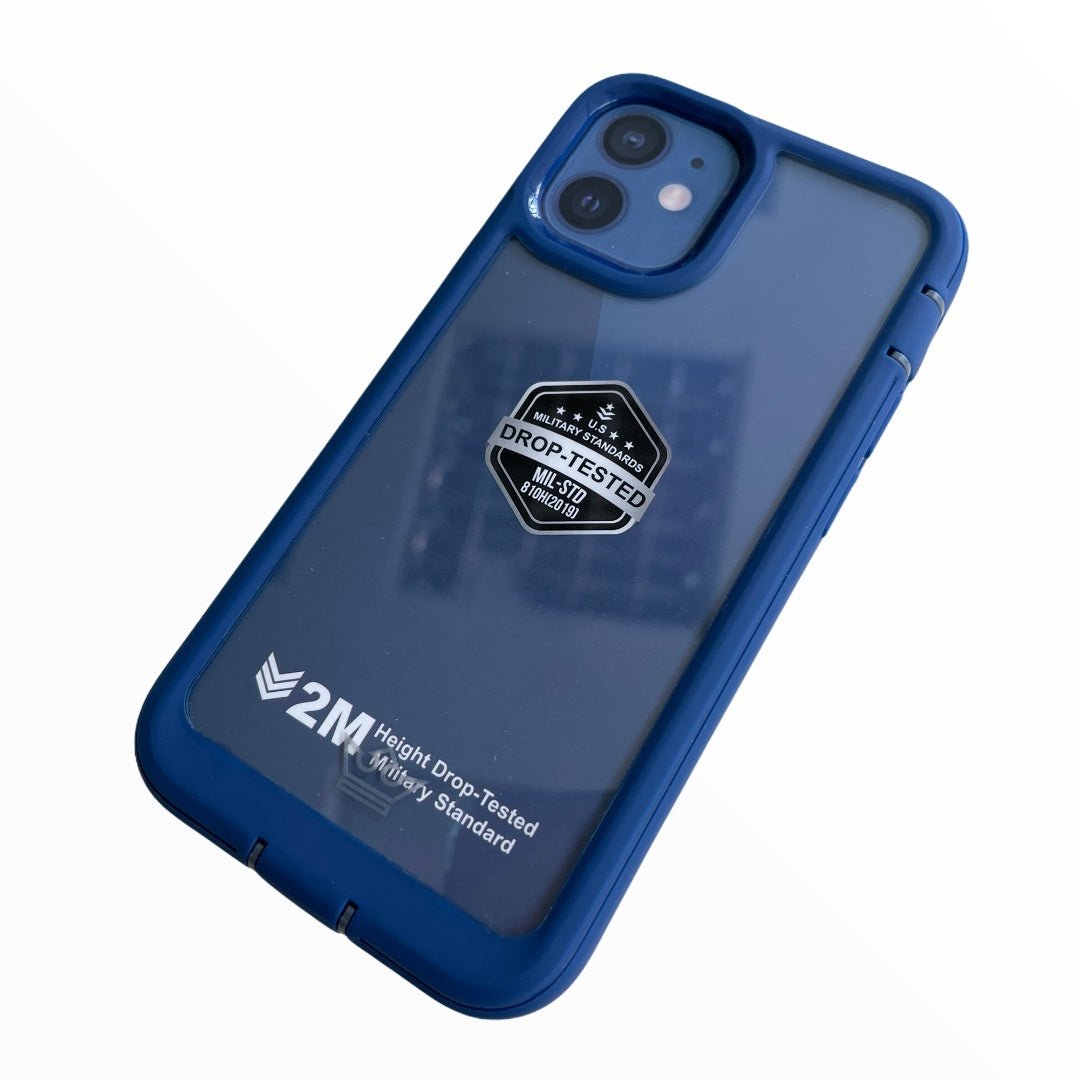 Estuche Protección el Rey Warrior a Prueba de Impactos Apple iPhone 12 Mini Color Azul — foto 2