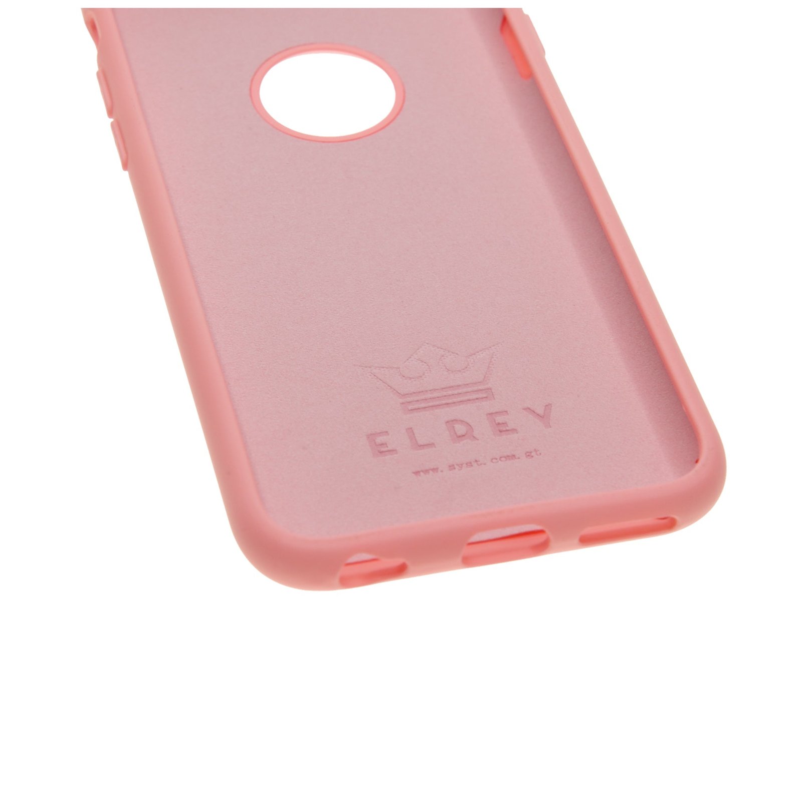 Estuche Silicon El Rey Silicon Apple iPhone 6 Plus Color Rosado — foto 4