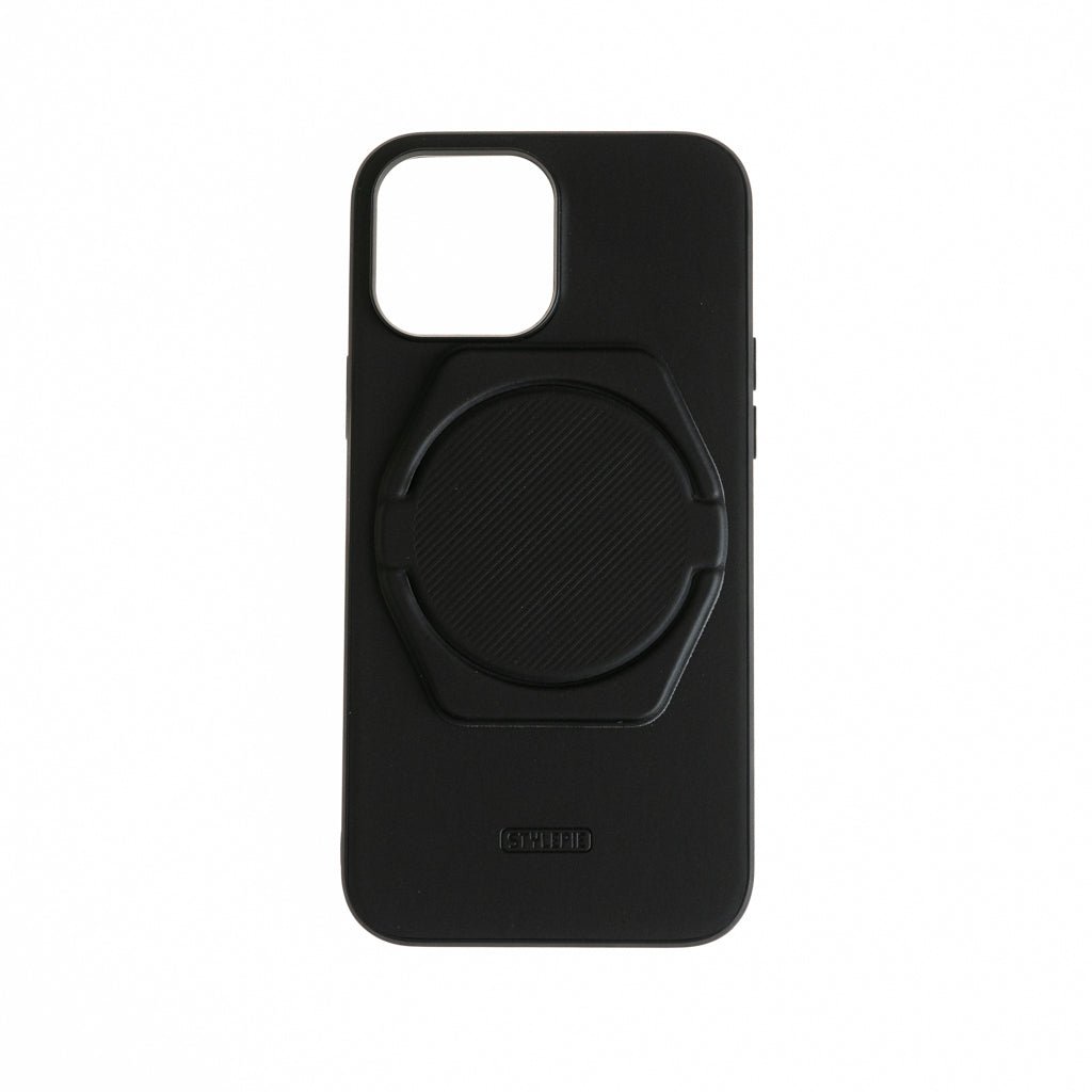 Estuche Celulares Genérico MagSafe Funda con Holder Compatible con Apple iPhone 13 Pro Max Color Negro