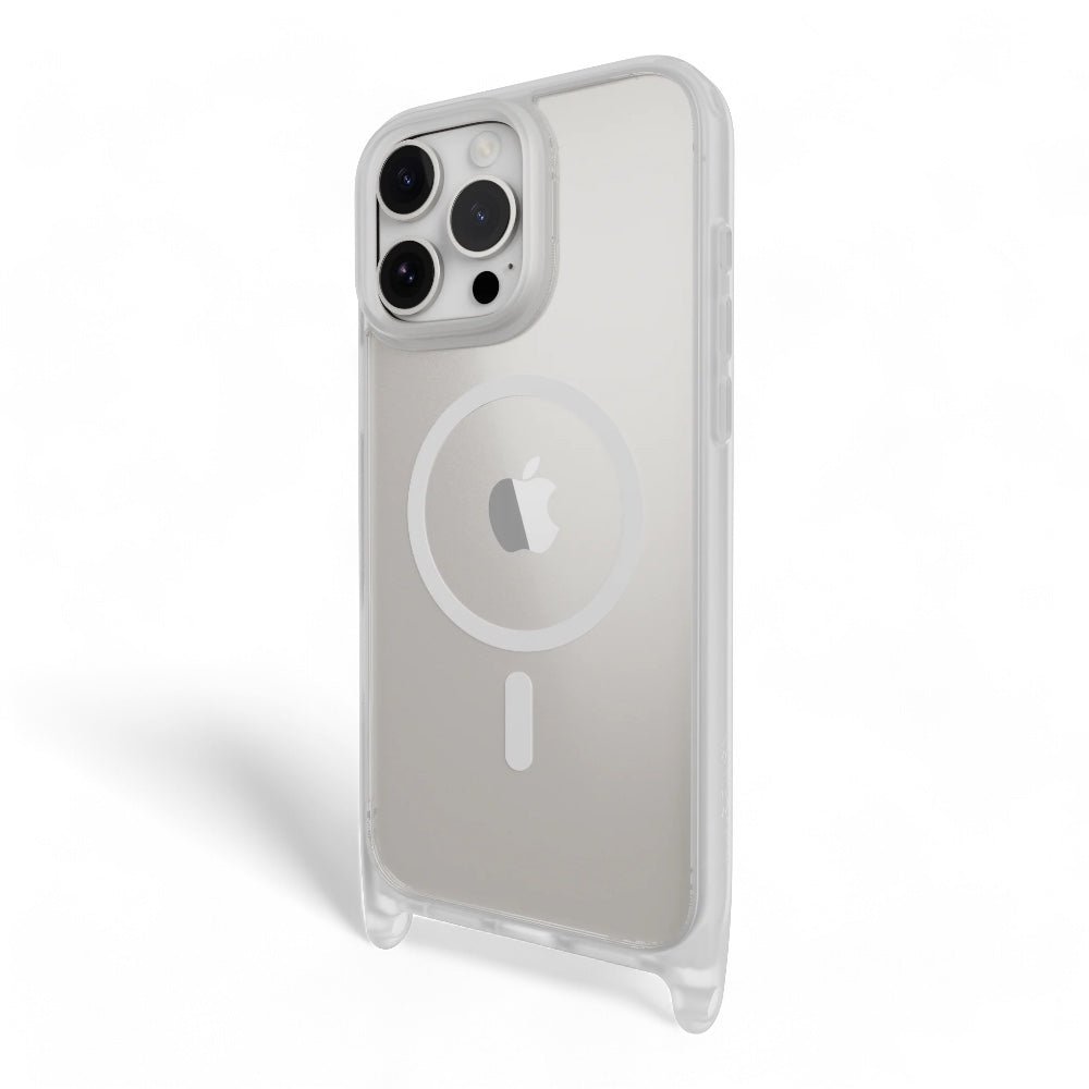 Estuche MagEasy Roam iPhone 16 Pro Max Roam M Shockproof Protective Case With Lanyard Color Plateado — foto 2
