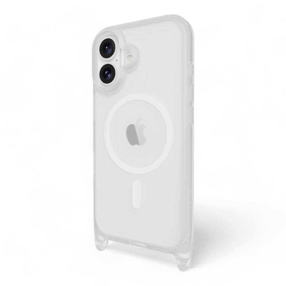 Estuche MagEasy Roam iPhone 16 Plus Roam M Shockproof Protective Case With Lanyard Color Transparente/negro — foto 3