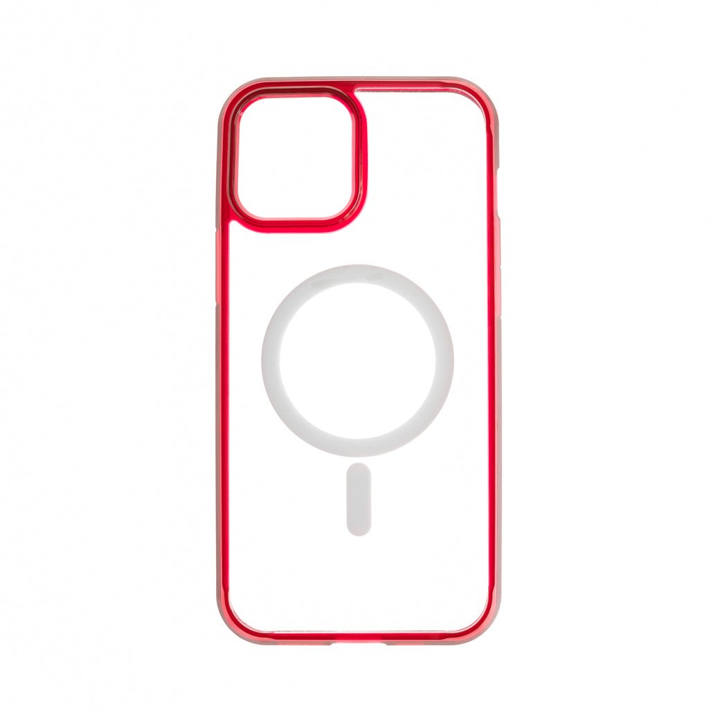 Estuche Clásico Spigen MagSafe Rojo/Transparente para iPhone 13 Pro Max