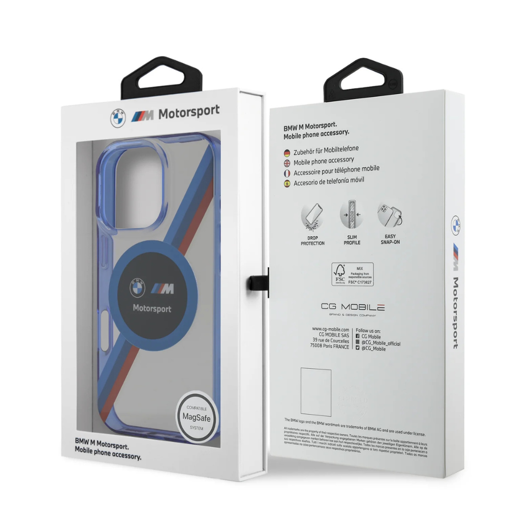 BMW Hc Motorsport MagSafe Iml Circle Transparent iPhone 16 Pro — foto 4