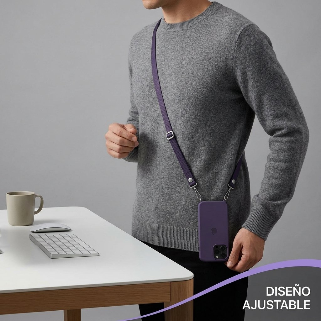 Accesorio Apple Correa Strap Crossbody Purpura — foto 7