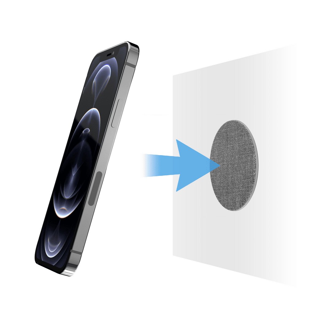 Estuche SwitchEasy MagSafe Magpoka Magnetic Wall Mount / Magsaf Textile — foto 4