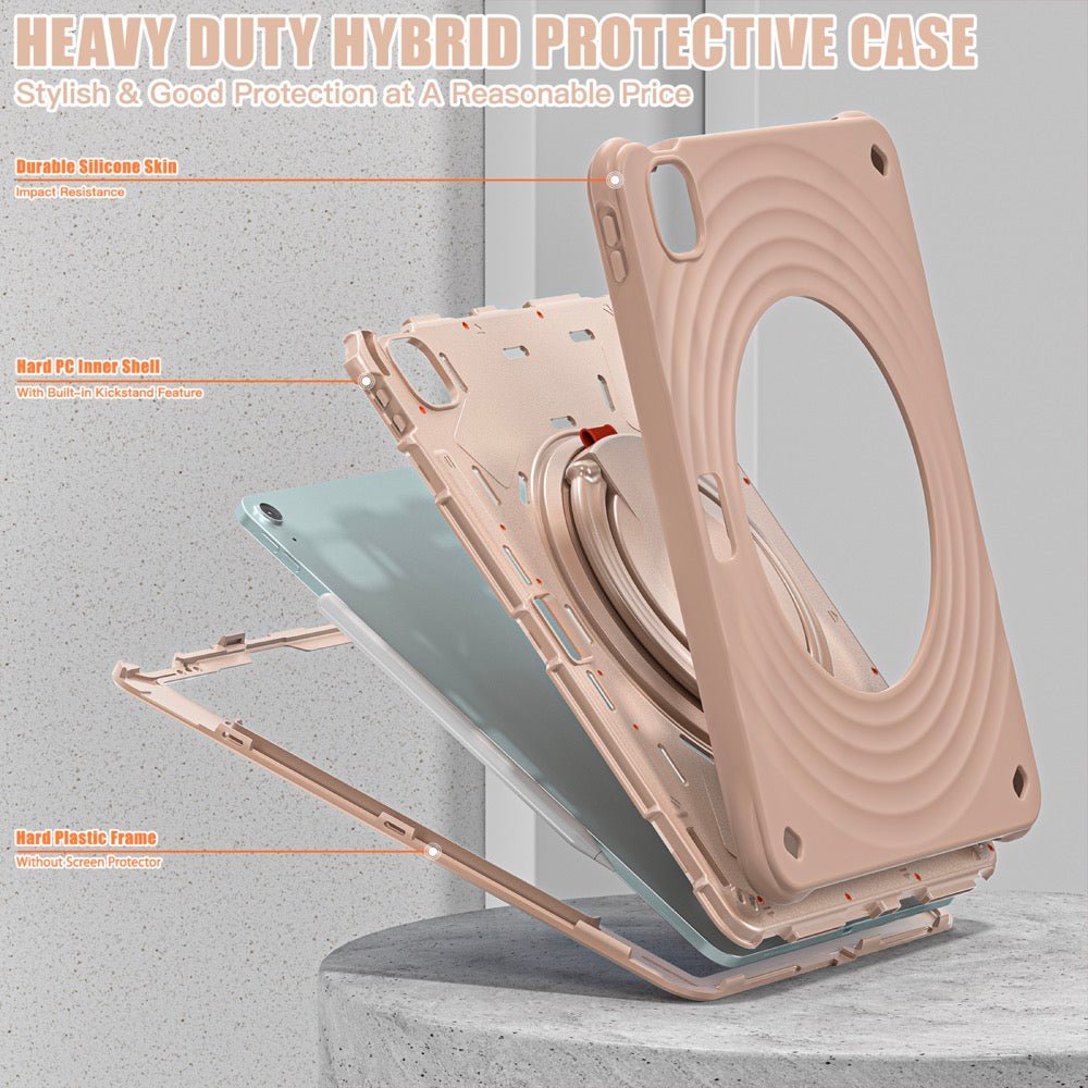 Estuche Chief Engineer B Series Modelo iPad Air 13 2024 Color Cafe con Strap — foto 3