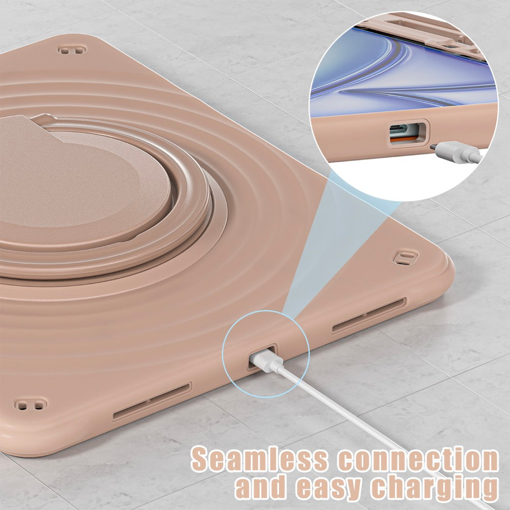 Estuche Chief Engineer B Series Modelo iPad Air 13 2024 Color Cafe con Strap — foto 5