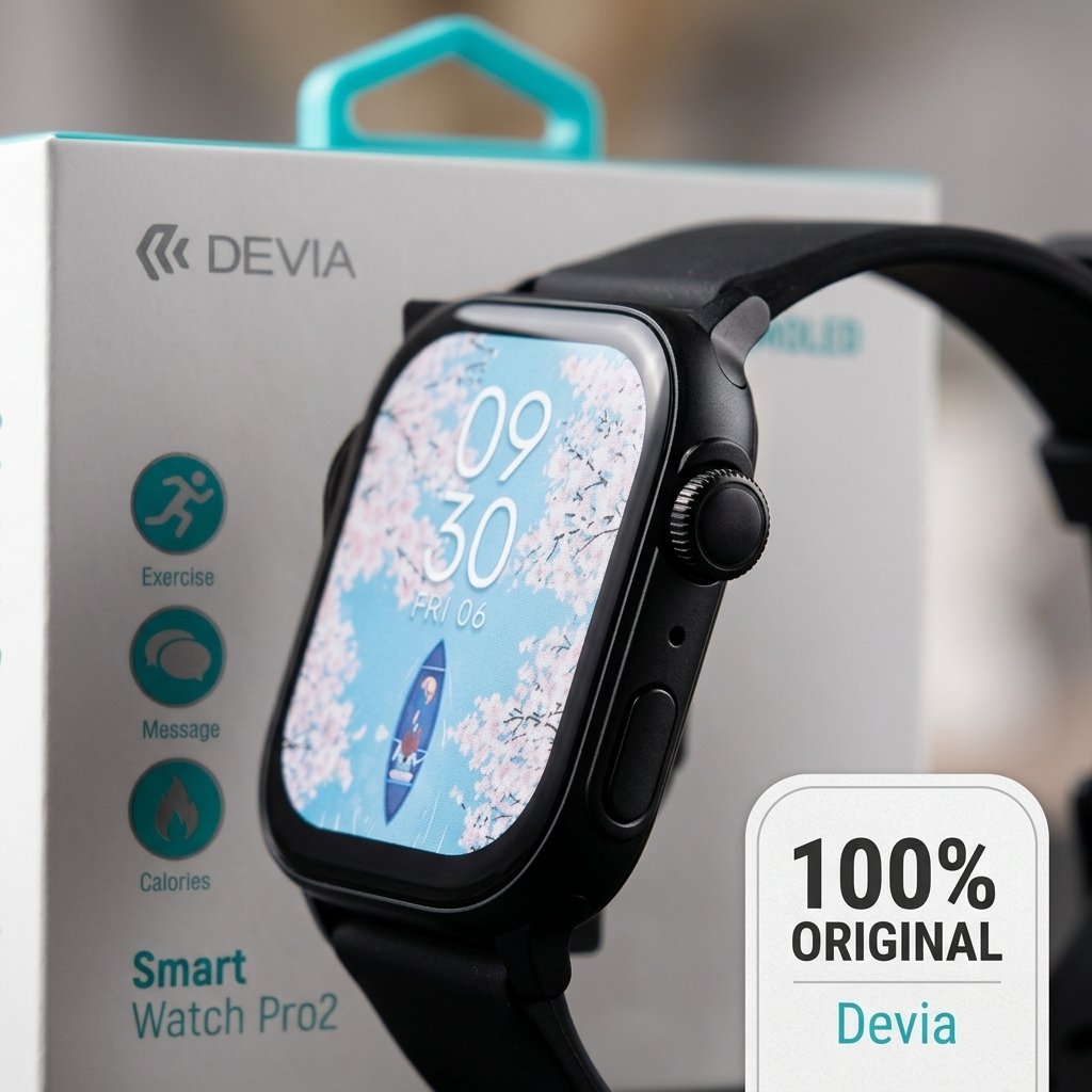 Accesorio Devia Smart Watch Pro 2 Color Black — foto 2