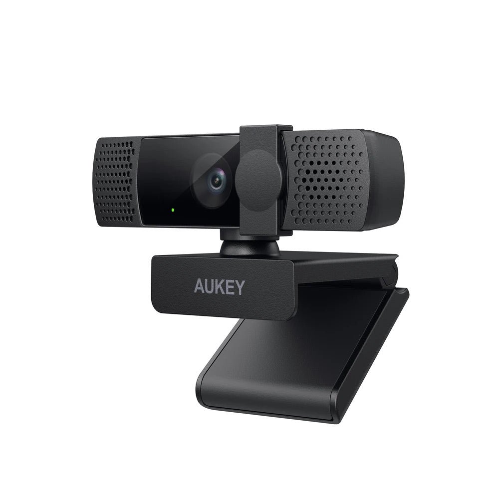 Gadget Aukey Webcam Cámara para Computadora de 1080p con Enfoque Automático Color Negro