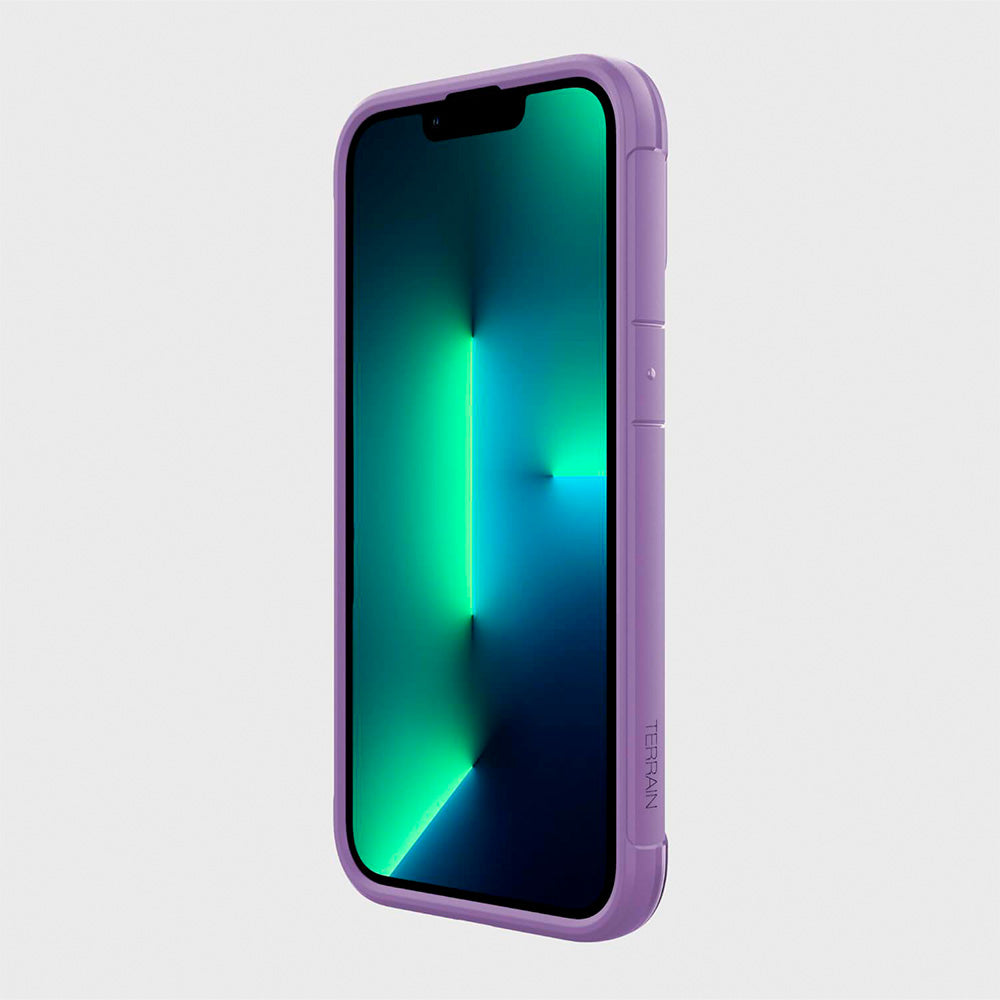 Estuche Clásico Xdoria Raptic Terrain Morado para iPhone 13 Pro — foto 5
