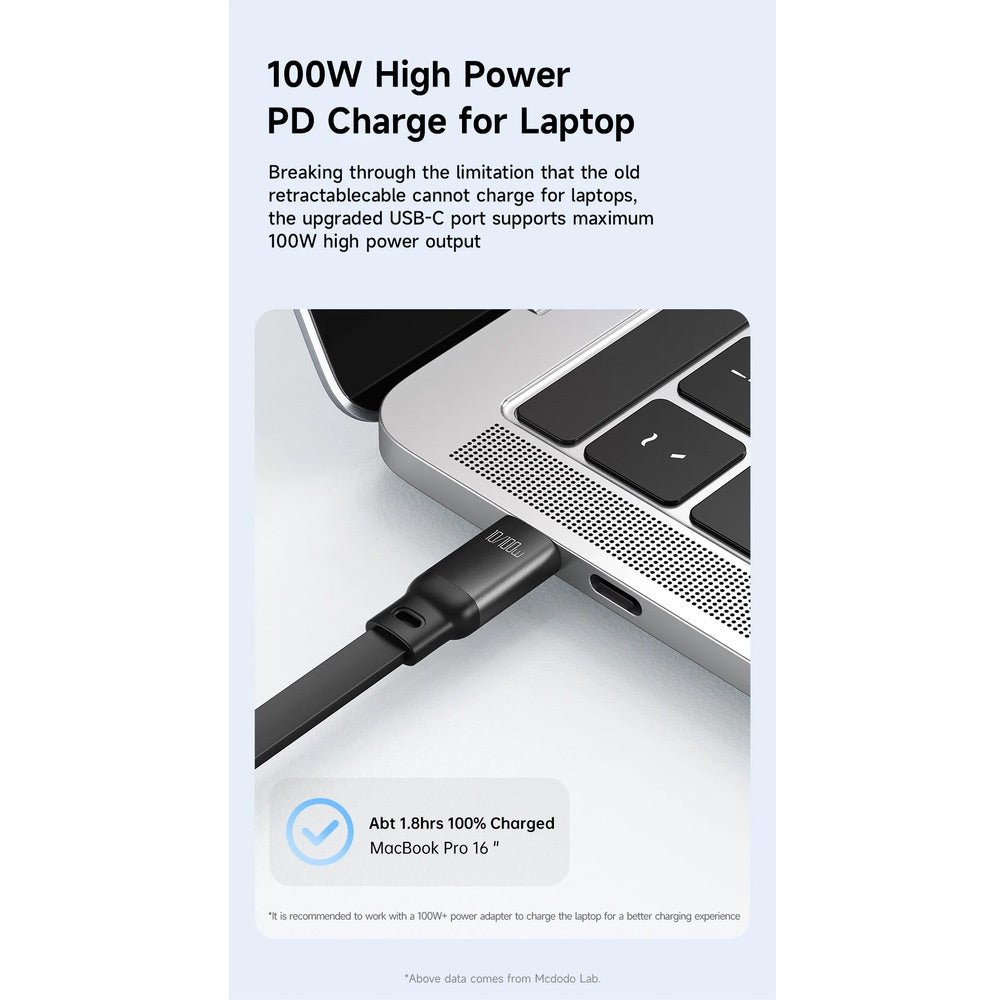 Cable McDodo CA-5220 3 en 1 USB-C a Lightning y Micro — foto 4
