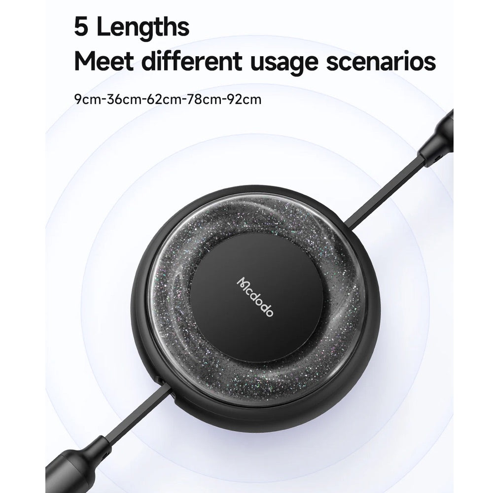 Cable McDodo CA-5220 3 en 1 USB-C a Lightning y Micro — foto 5