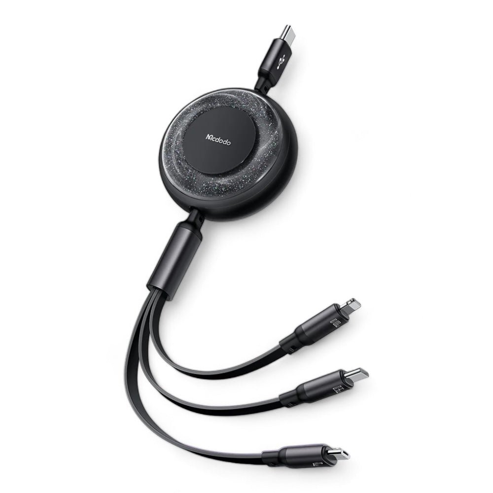 Cable McDodo CA-5220 3 en 1 USB-C a Lightning y Micro