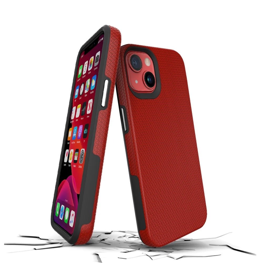 Estuche Clásico Prodigee Rockee Red Apple iPhone 13 Color Rojo