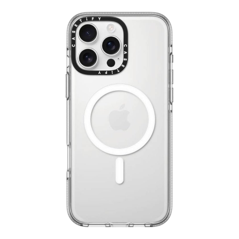 Case CASETiFY Impact con MagSafe iPhone 16 Plus Transparente