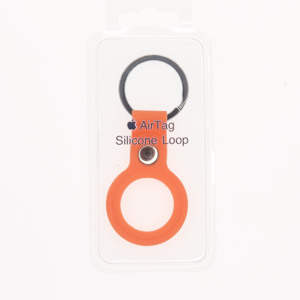 Estuche Silicon Abierto Ambolado Airtag - El Rey Naranja