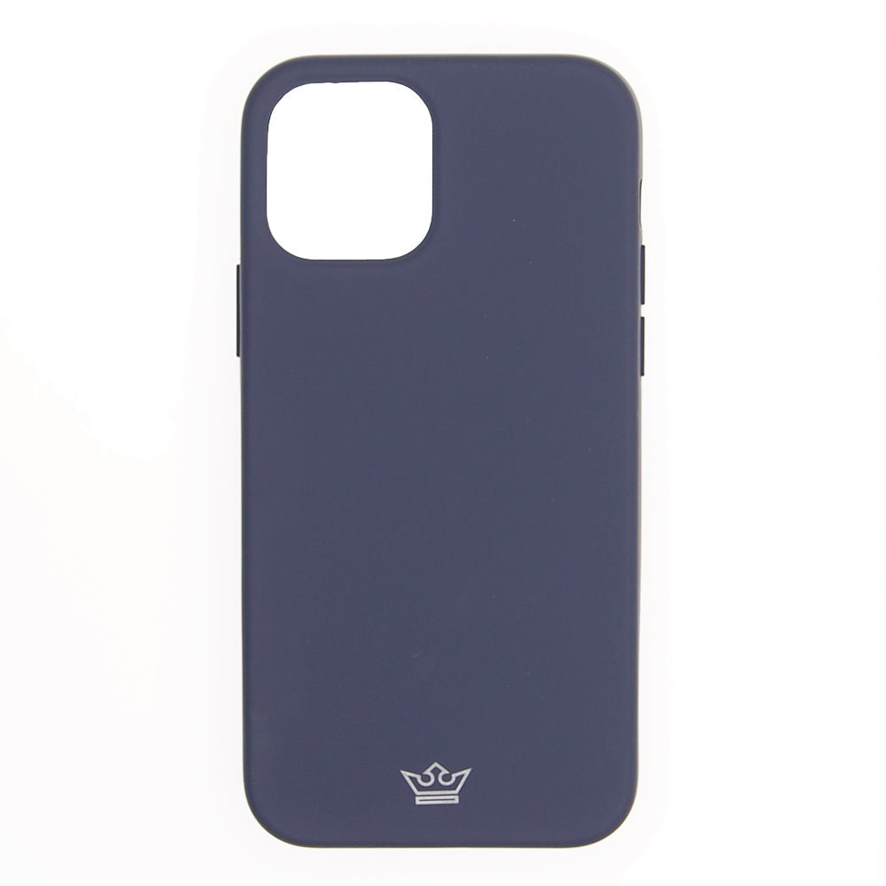 Estuche Silicon El Rey Silicon Apple iPhone 12 Pro Max Color Azul Marino