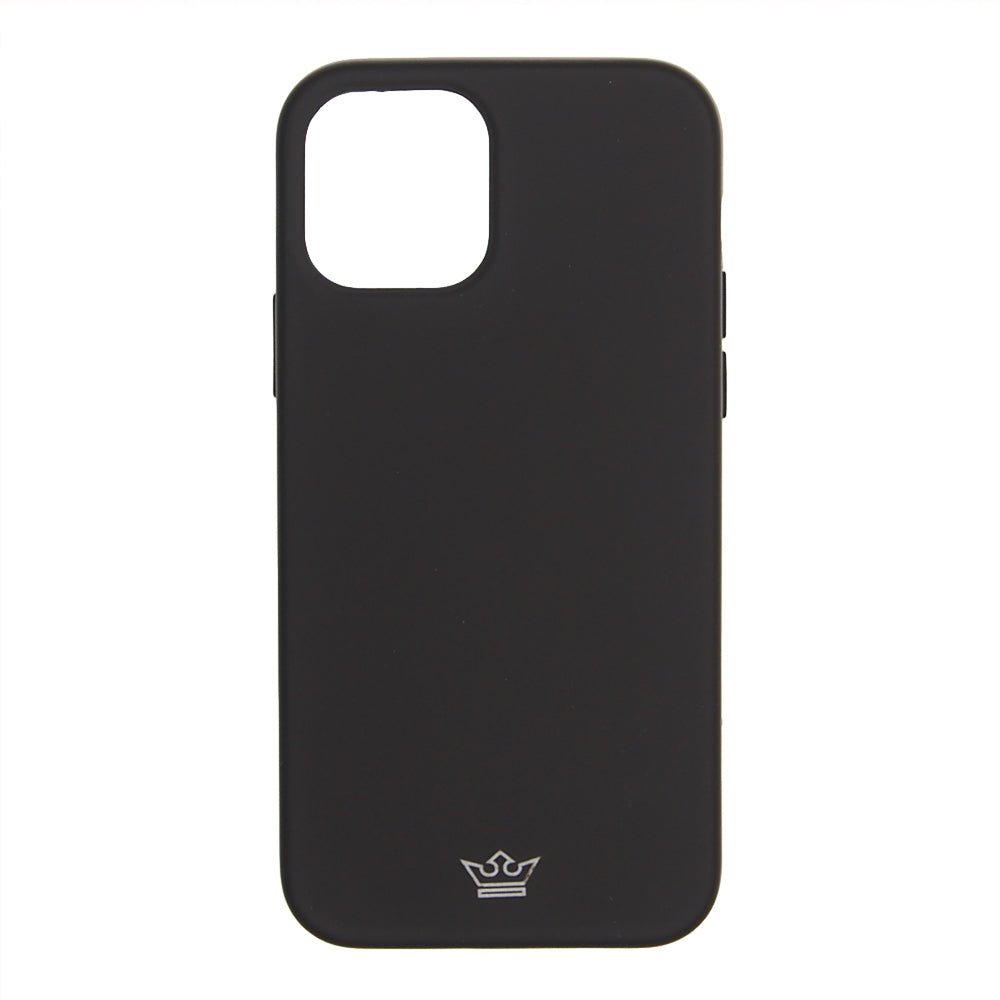 Estuche Silicon el Rey Silicon Apple iPhone 12 Mini Color Negro