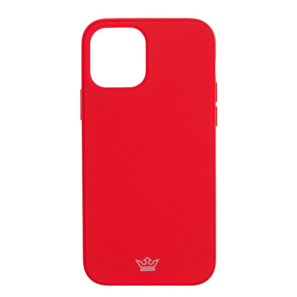 Estuche Silicon el Rey Silicon Apple iPhone 12 Mini Color Rojo