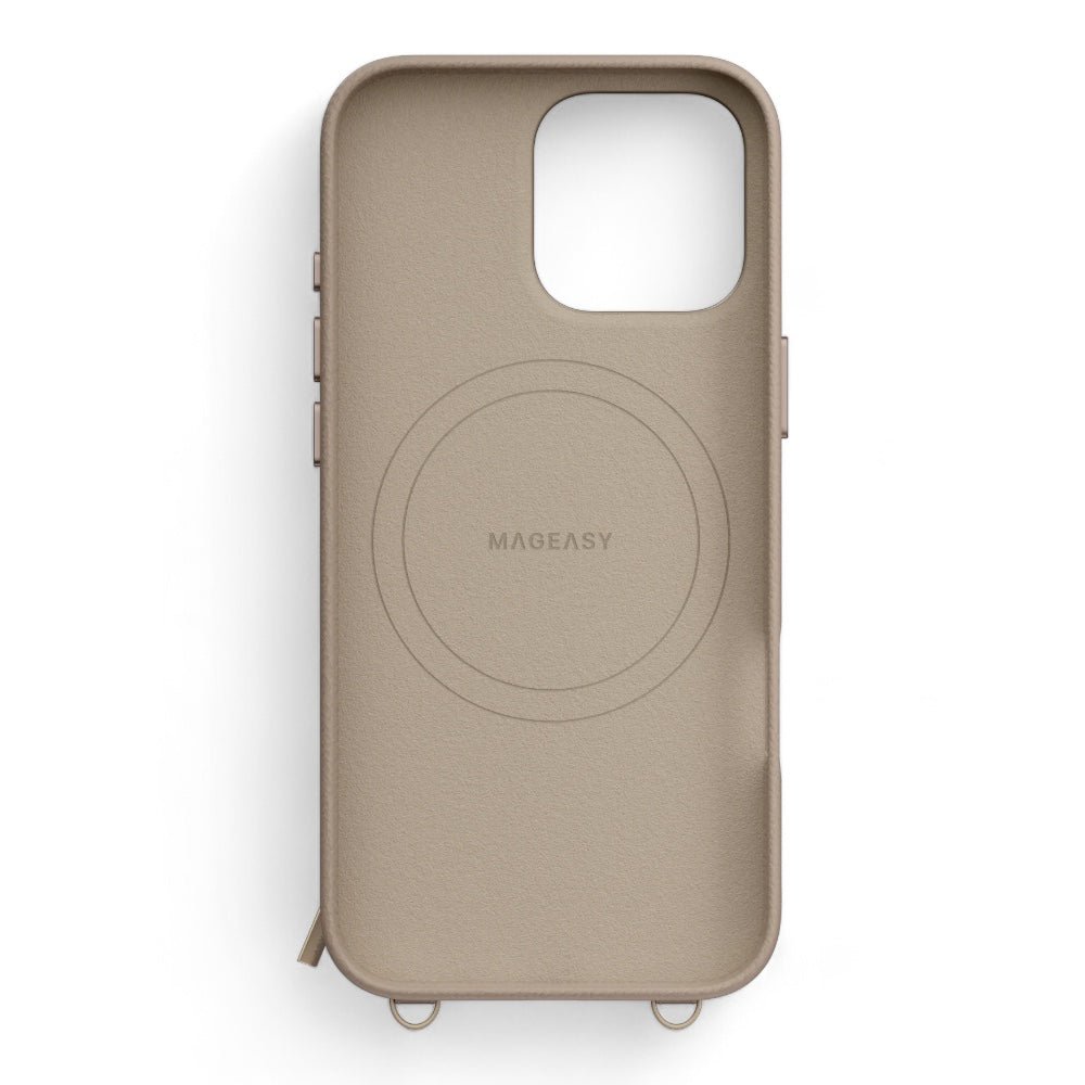 Estuche SwitchEasy Wallet iPhone 16 Pro Pouch M Wallet Phone Case With Stand Camel Brown Color Cafe — foto 3