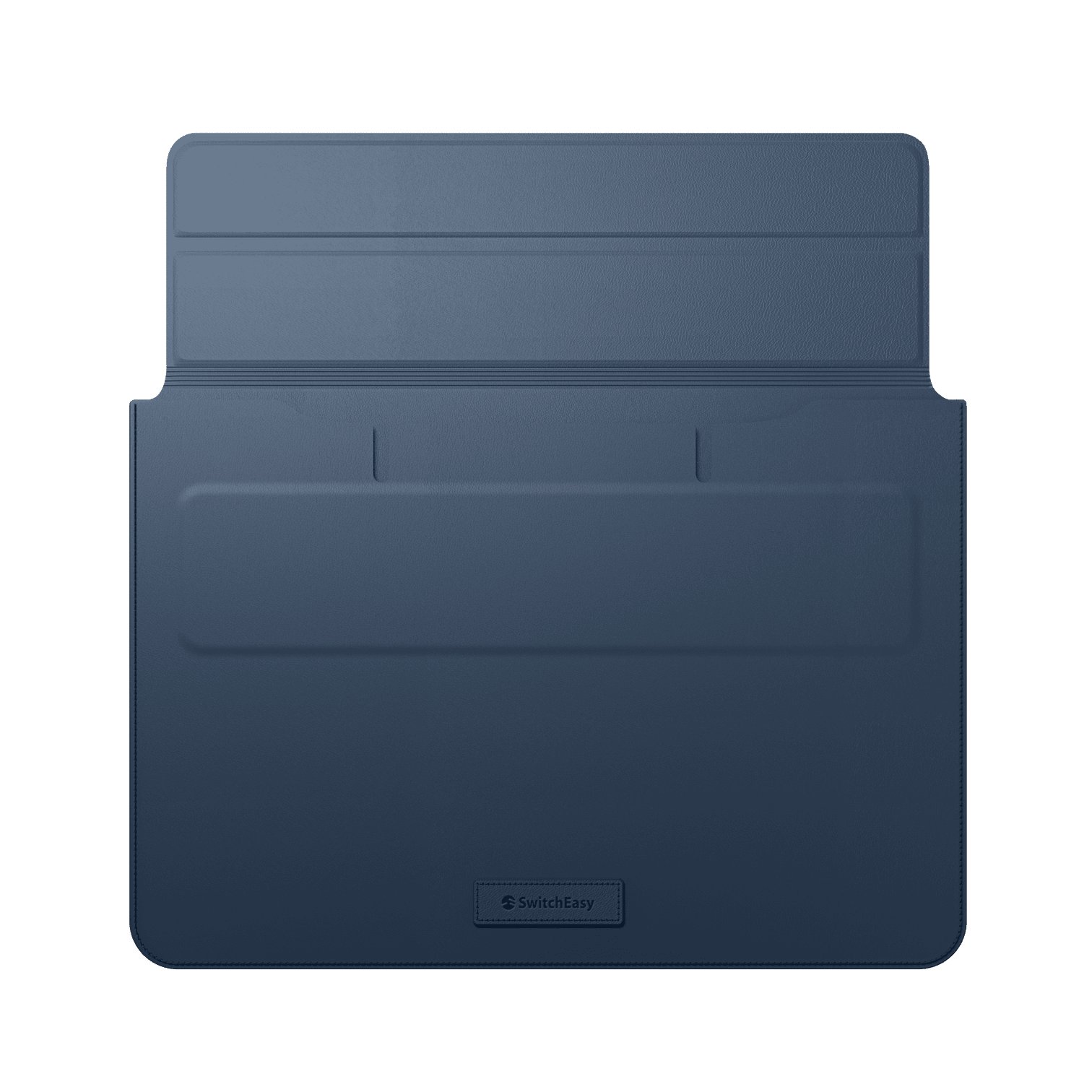 Estuche Clásico SwitchEasy Stand Easy Leather Macbook Sleeve Apple Macbook Pro 15 / Macbookpro 16 Color Azul Oscuro — foto 3