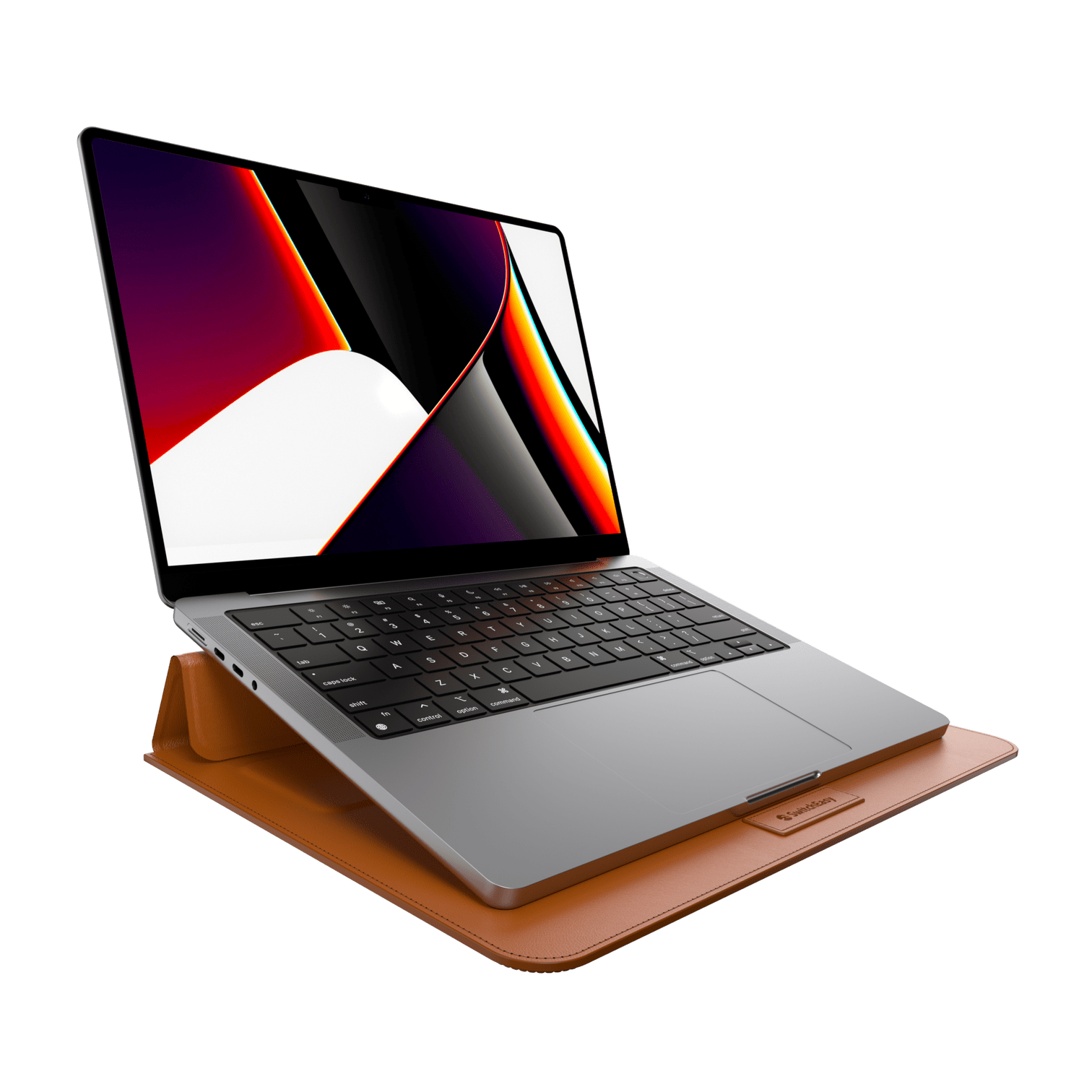 Estuche Clásico SwitchEasy Stand Easy Leather Macbook Sleeve Apple Macbook Pro 15 / Apple Macbook Pro 16 Color Cafe — foto 5