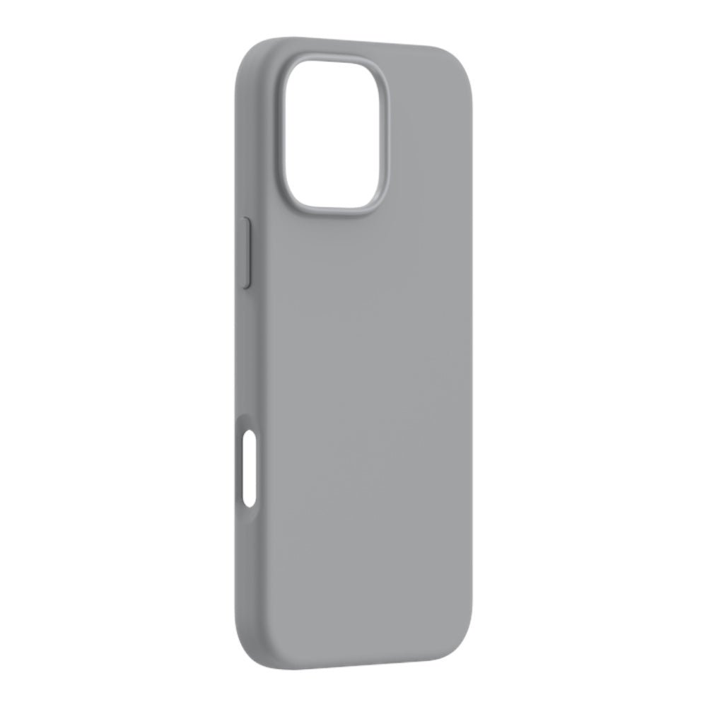 Estuche Devia Skin iPhone 16 Pro Nature Series Silicone Magnetic Case Color Gris Oscuro — foto 3