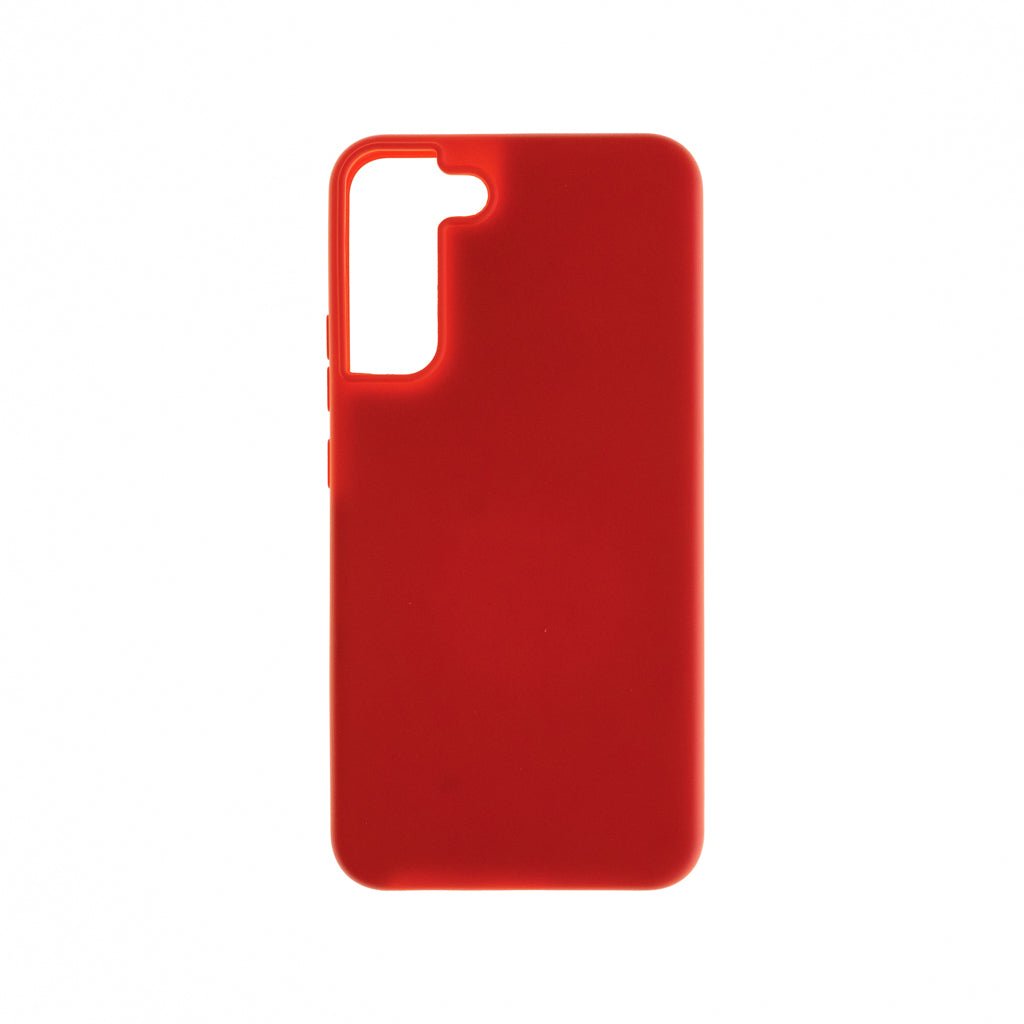 Estuche Silicon Genérico Silicon Samsung S22 Plus Color Rojo